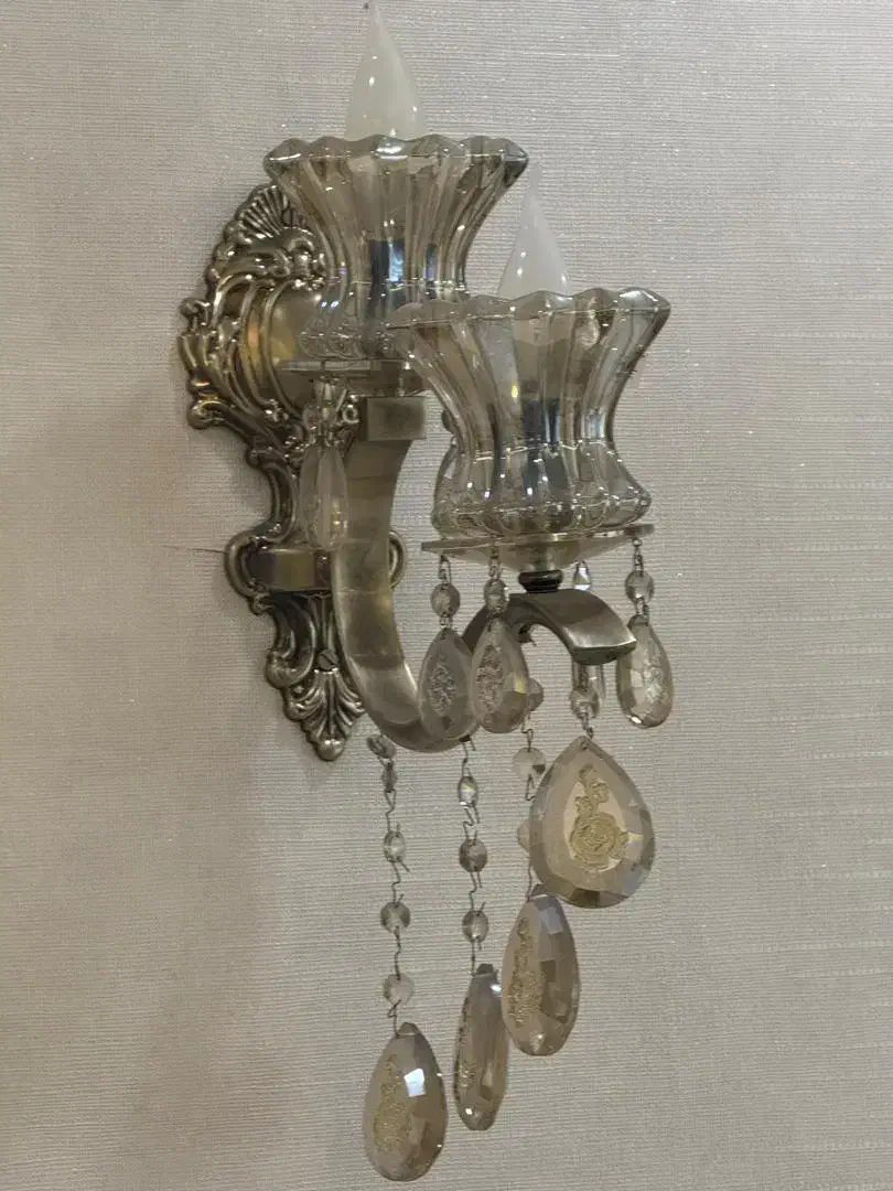 لوستر برنج برنز|لوستر و چراغ آویز|لاهیجان, شیشه گران|دیوار