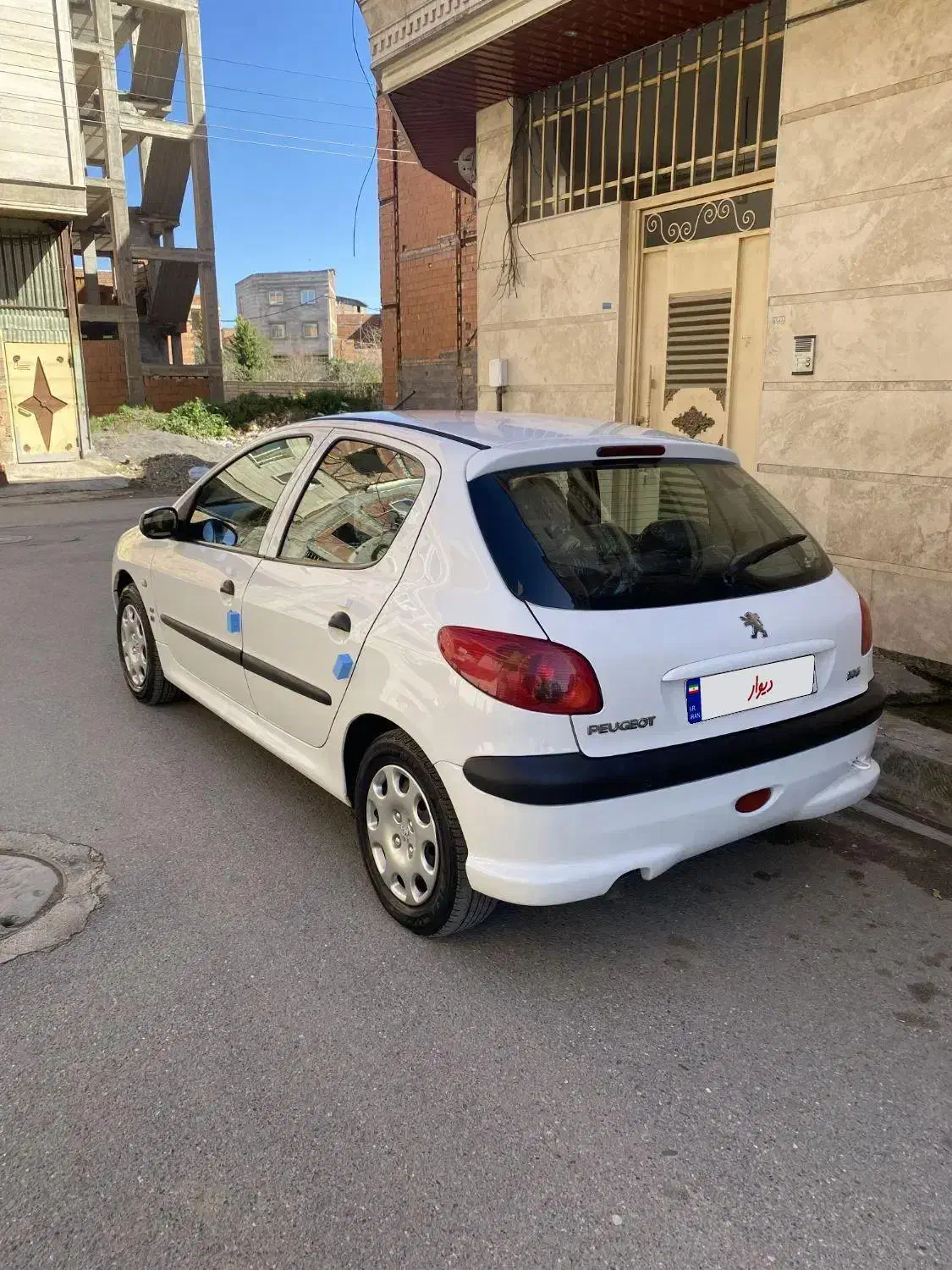 پژو۲۰۶تیپ۵|خودرو سواری و وانت|ساری, |دیوار