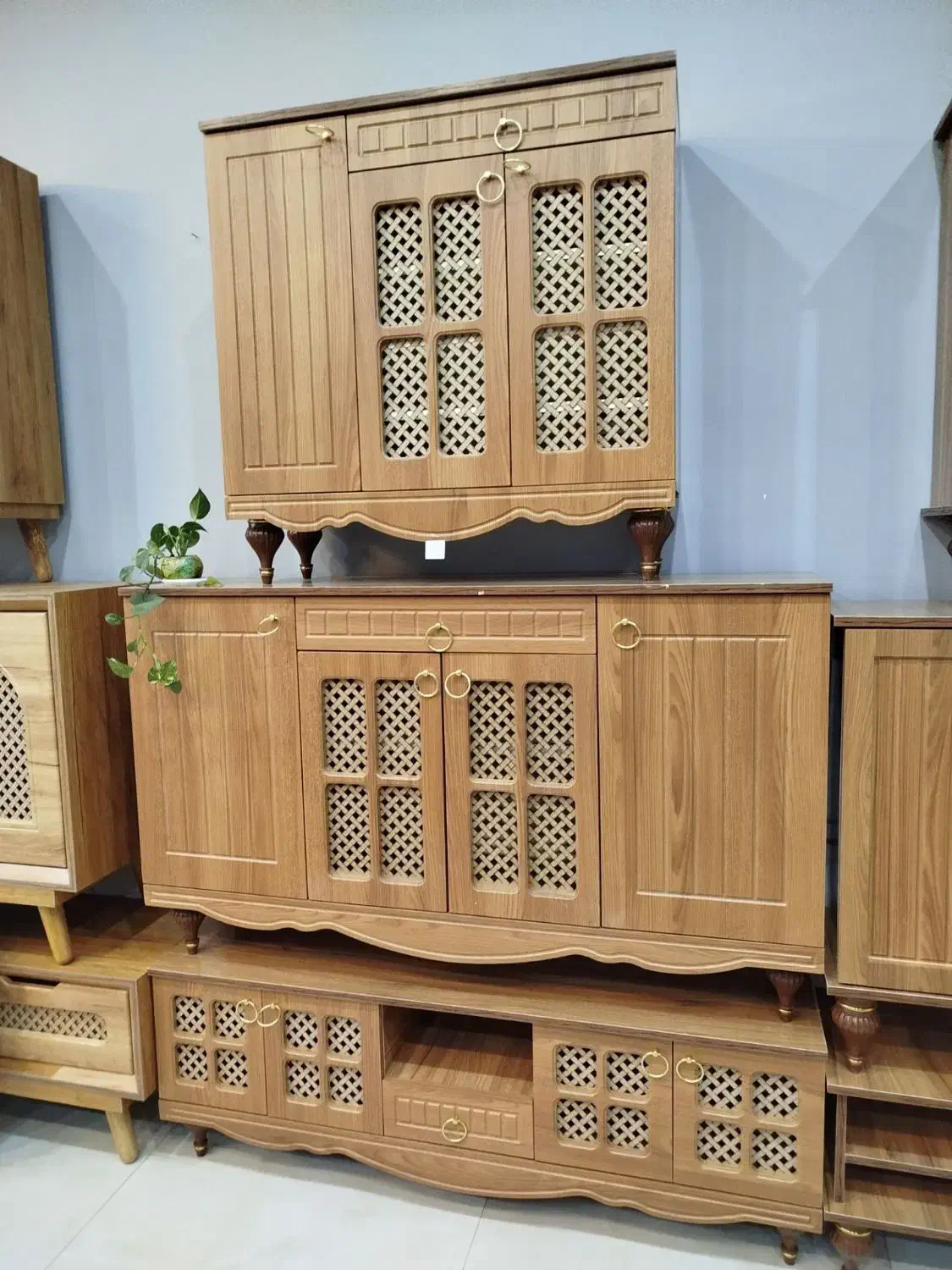 کمد دراور ست جاکفشی میزتی وی کنسول کمدپازلی تخت|جاکفشی، کمد، دراور|مشهد, گرجی علیا|دیوار