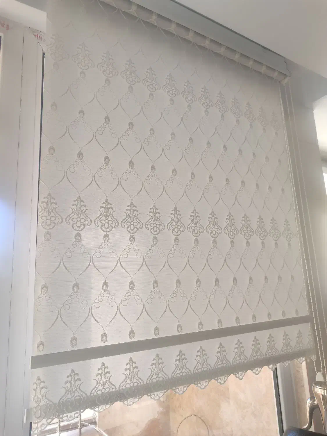 ۲عدد پرده زبرا دو رو نو|پرده، رانر، رومیزی|تهران, امیریه|دیوار