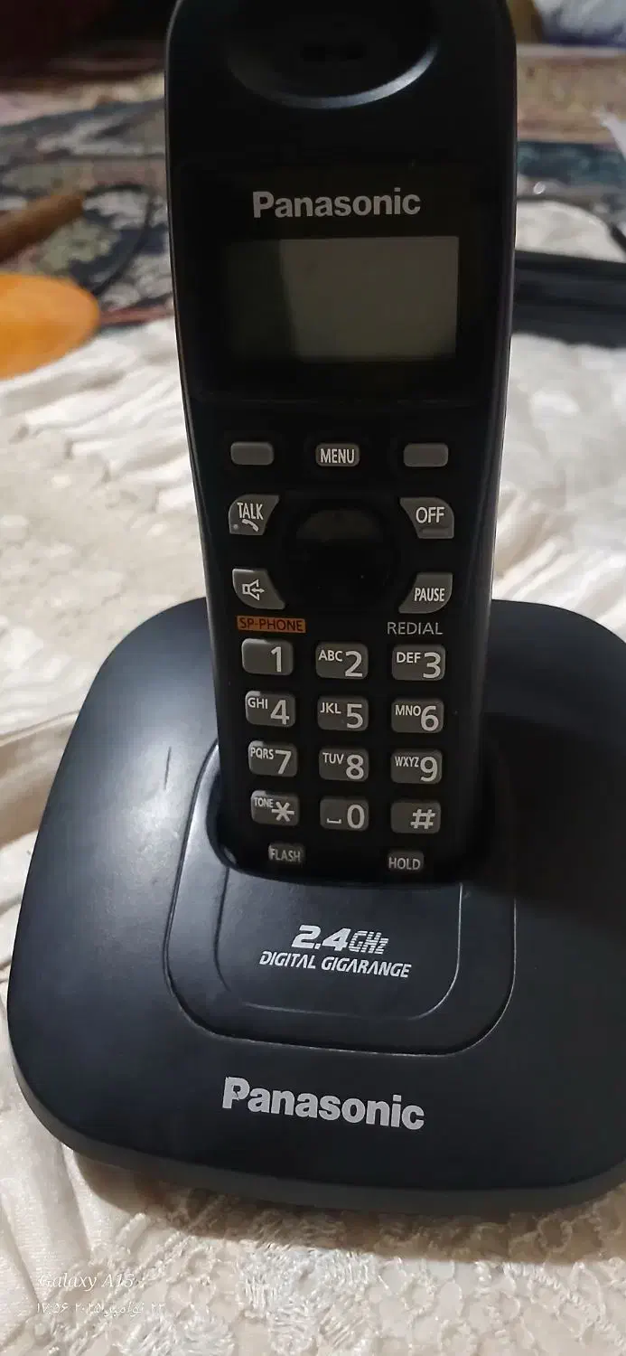 تلفن بیسیم پاناسونیک اصل مالزی|تلفن رومیزی|بندرعباس, |دیوار