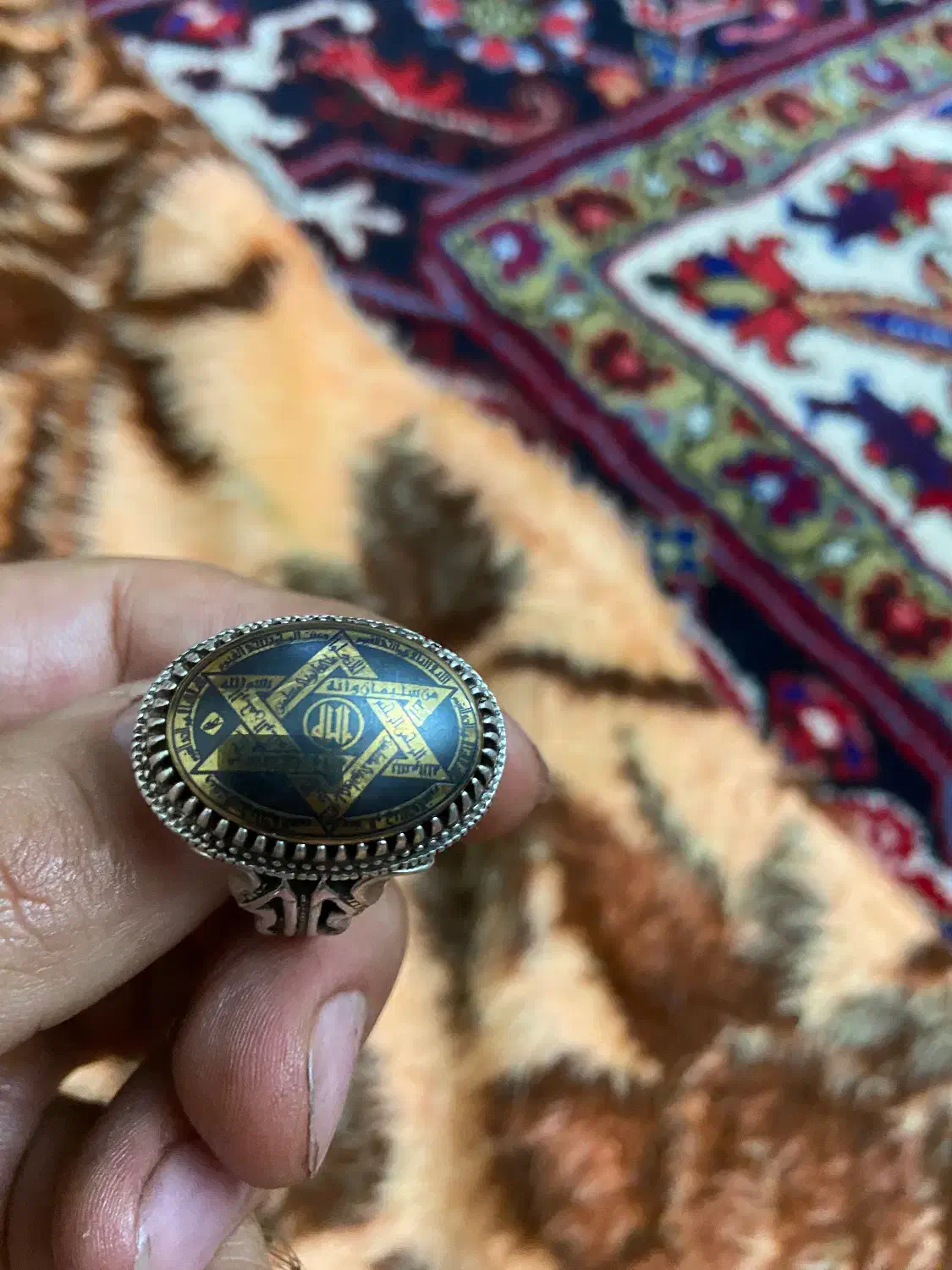 انگشتر مردانه نقره|جواهرات|تبریز, |دیوار