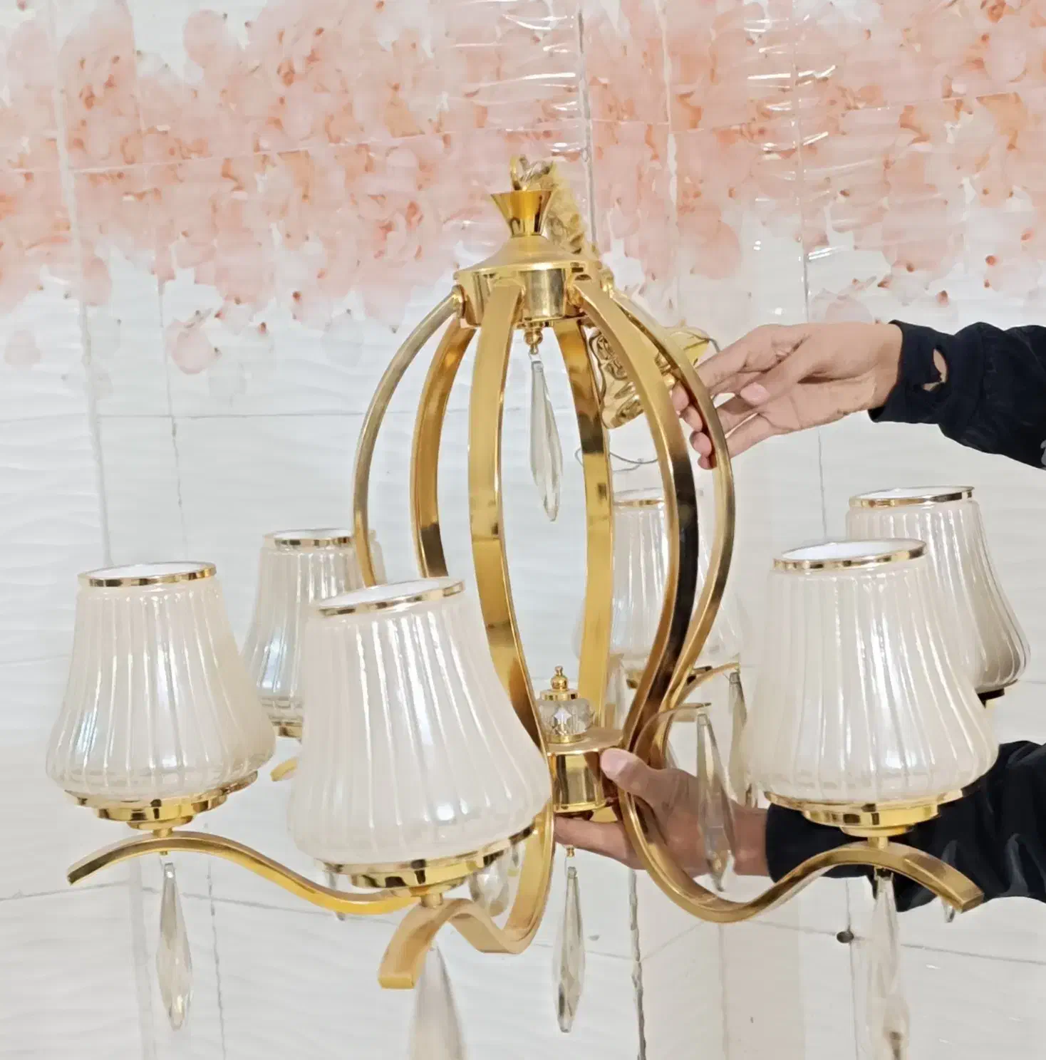 لوستر|لوستر و چراغ آویز|کرمانشاه, |دیوار