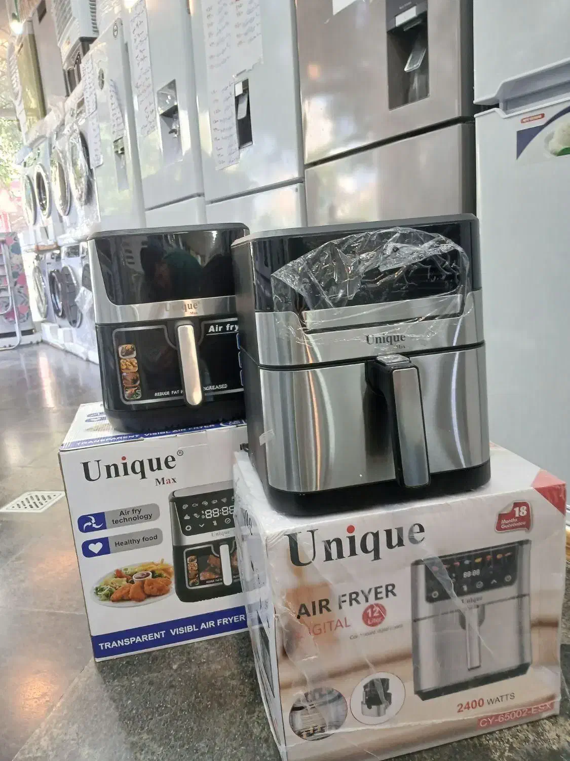 سرخ کن یونیک ۲ المنت ۱۲ لیتر تام استیل هواپز سرخکن|اجاق گاز و لوازم برقی پخت‌وپز|مشهد, گلشور|دیوار