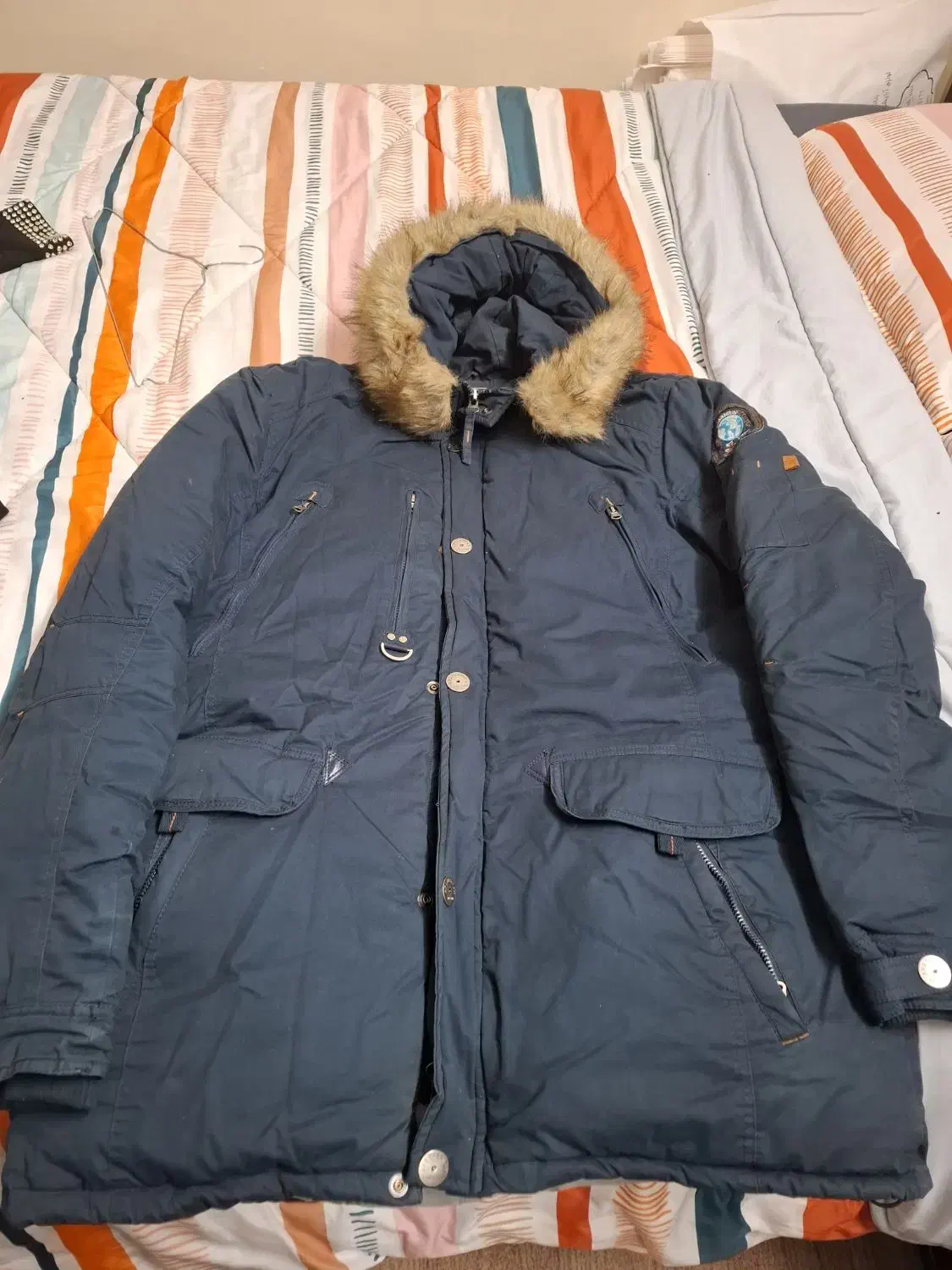 کاپشن مردانه سورمه ای برند (بویس جک)|لباس|تهران, جوادیه|دیوار