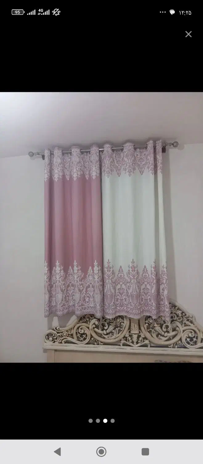 پرده|پرده، رانر، رومیزی|قرچک, میرزائی جنوبی|دیوار