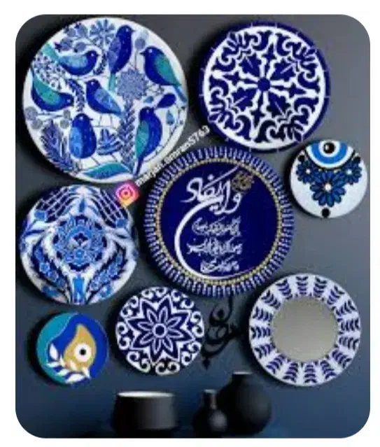 دیوارکوب سفالی (کادویی تزیینی دکوری)|صنایع دستی و سایر لوازم تزئینی|سنندج, |دیوار