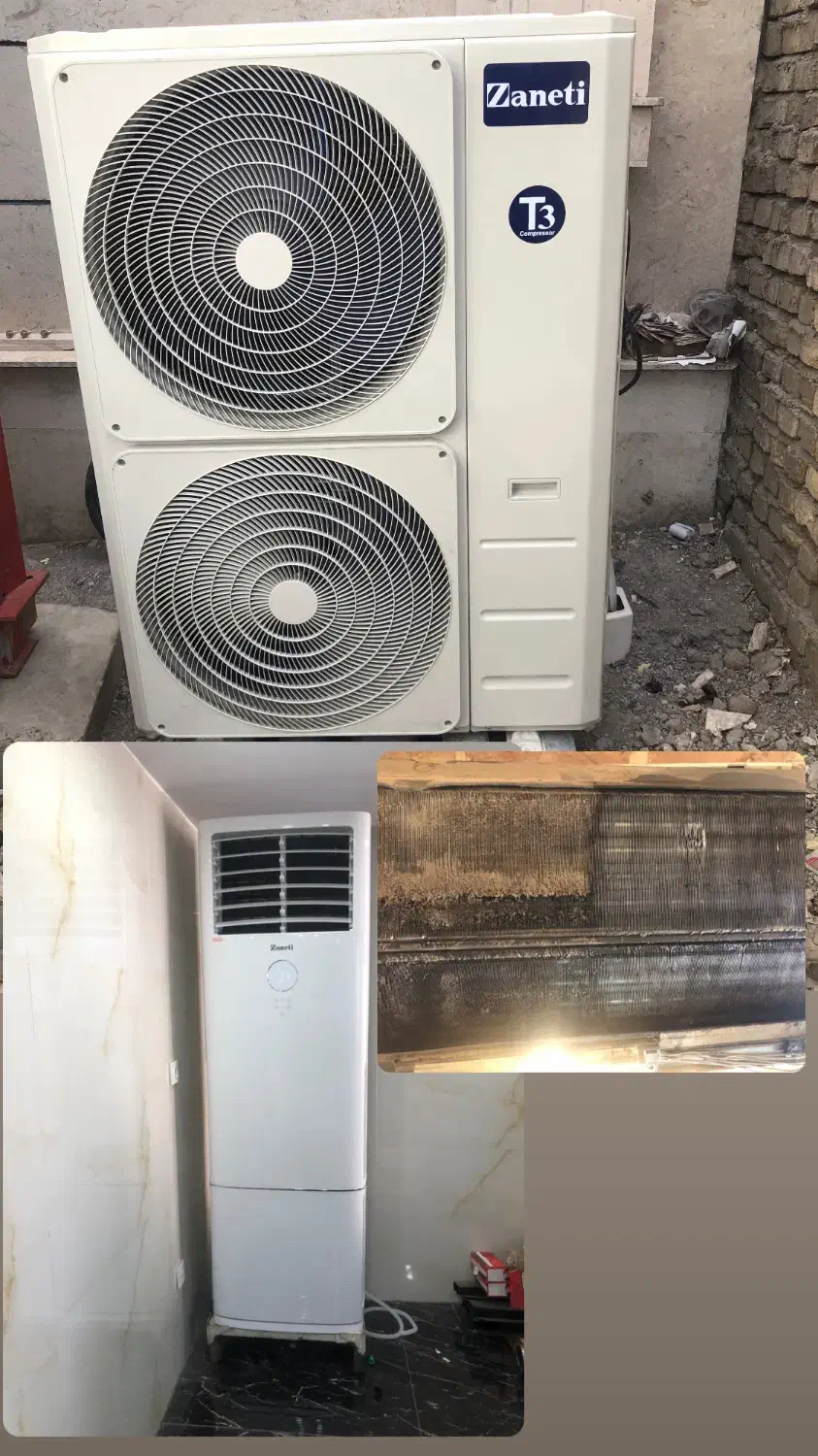 نصب وتعمیرات تخصصی کولر گازی|خدمات پیشه و مهارت|قزوین, |دیوار