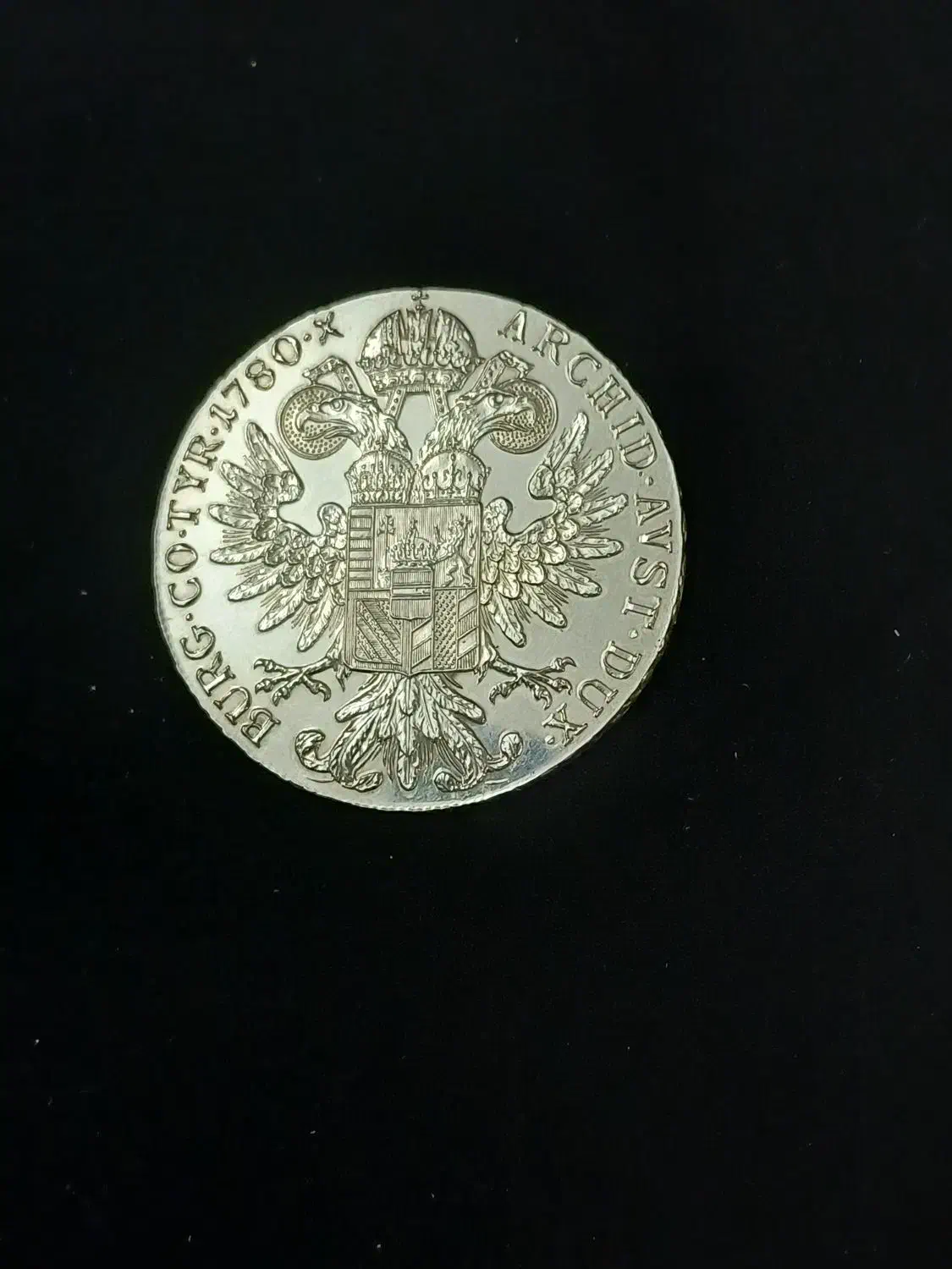 سکه نقره اصل ماریا ترزا ملکه اتریش ۱۷۸۰|کلکسیون سکه، تمبر، اسکناس|تهران, فردوسی|دیوار