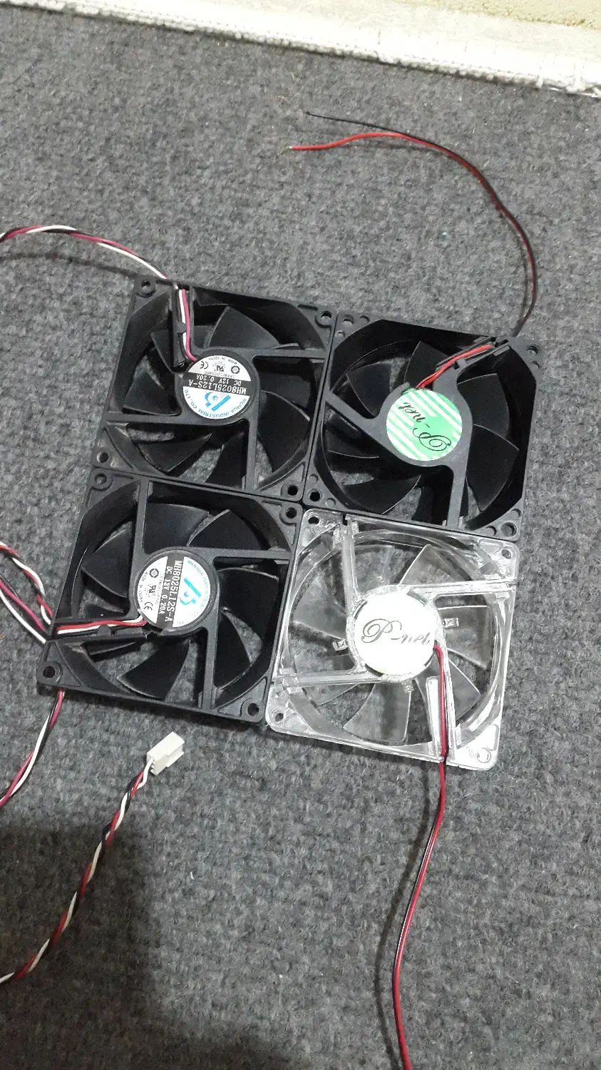 فن کامپیوتر و فیلتر گرد و غبار|قطعات و لوازم جانبی رایانه|اراک, |دیوار