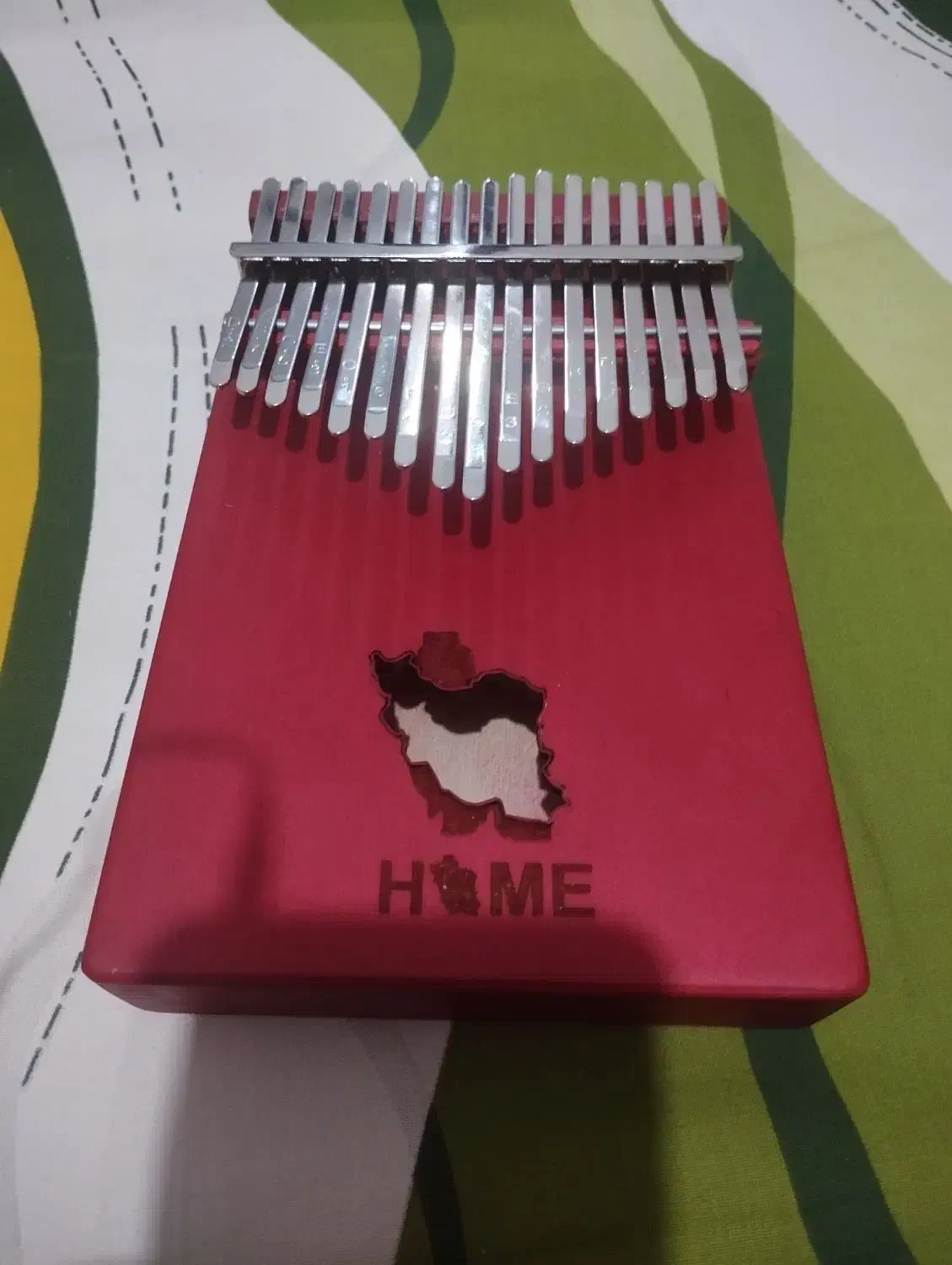 کالیمبا 17 تیغه نو با هارد کیس|سازهای سنتی|رفسنجان, |دیوار