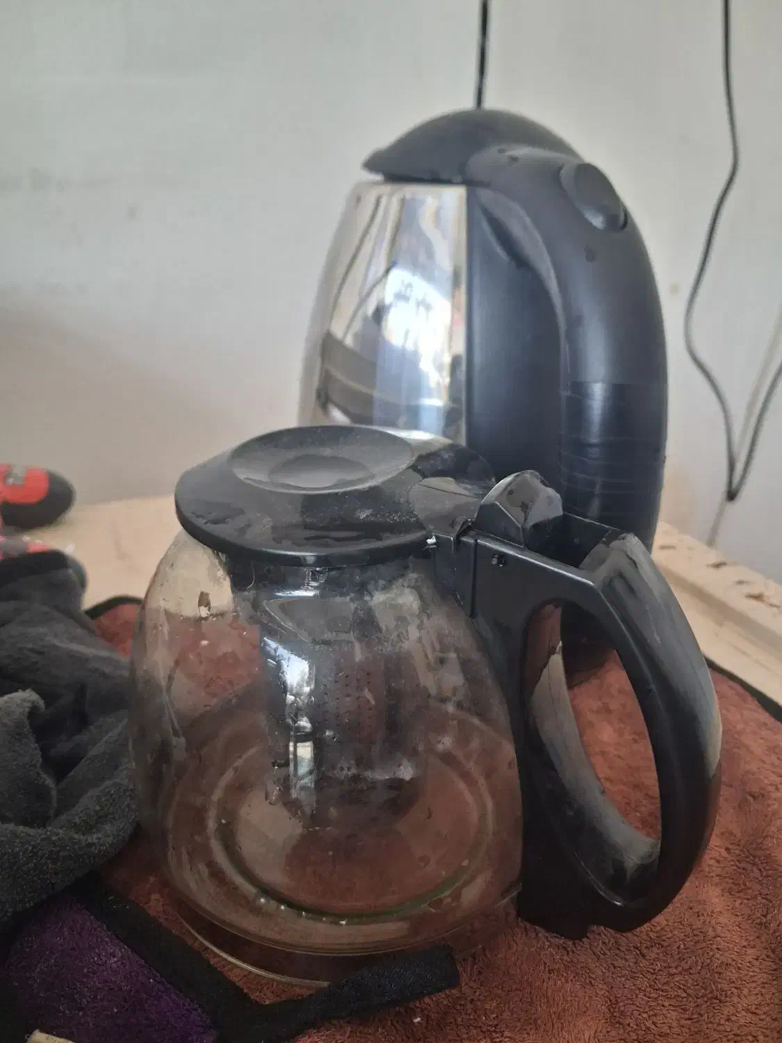 چای ساز درحد تمیز المپا تمیز سالم قوی|سماور، چایساز، قهوهساز|کاشان, فاز ۱ ناجی آباد|دیوار