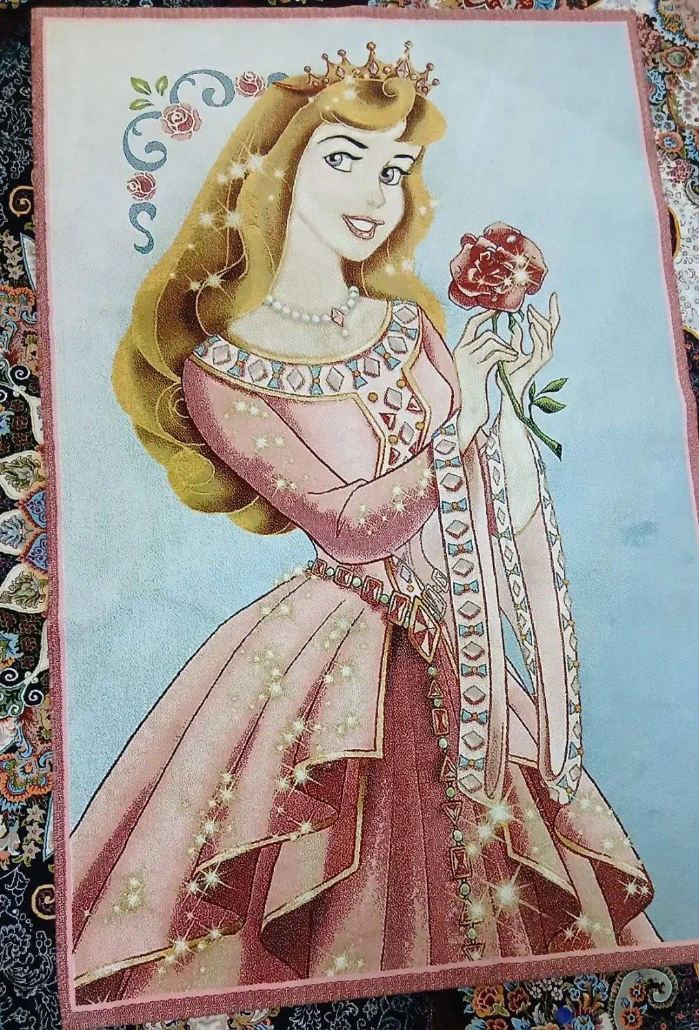 فرش ۴ متری|فرش|مسجد سلیمان, |دیوار