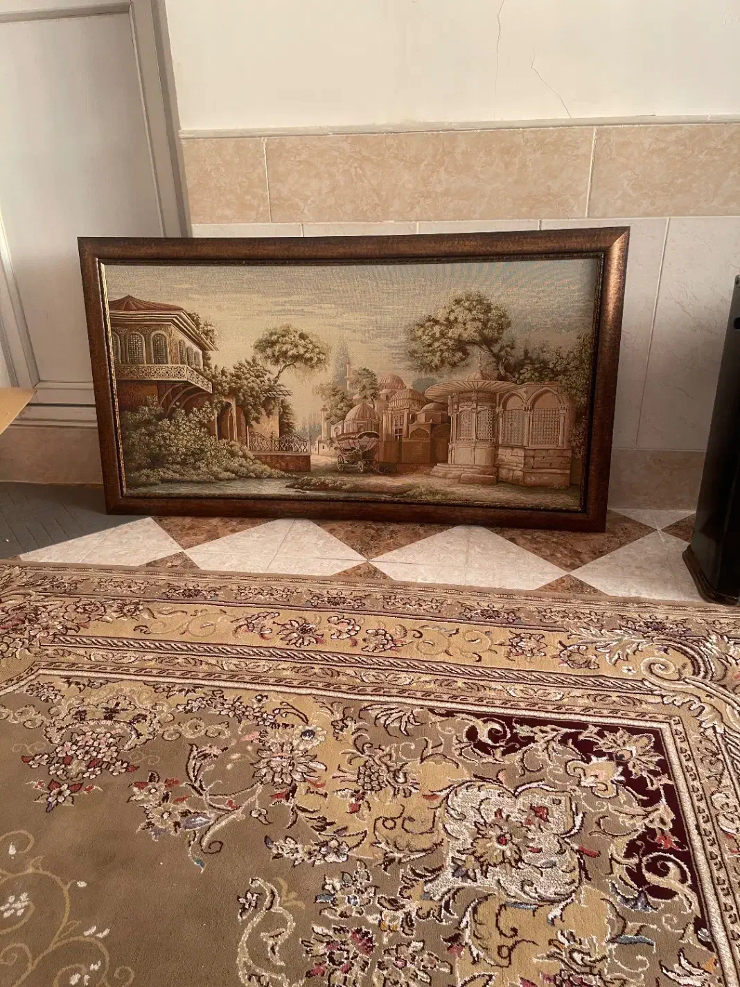 تابلو|تابلو، نقاشی، عکس|قم, چهل درخت‎|دیوار