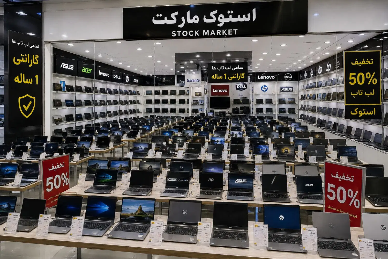 فقط امروز/انواع لپتاپ استوک وارداتی به قیمت عمده|رایانه همراه|تهران, میرداماد|دیوار