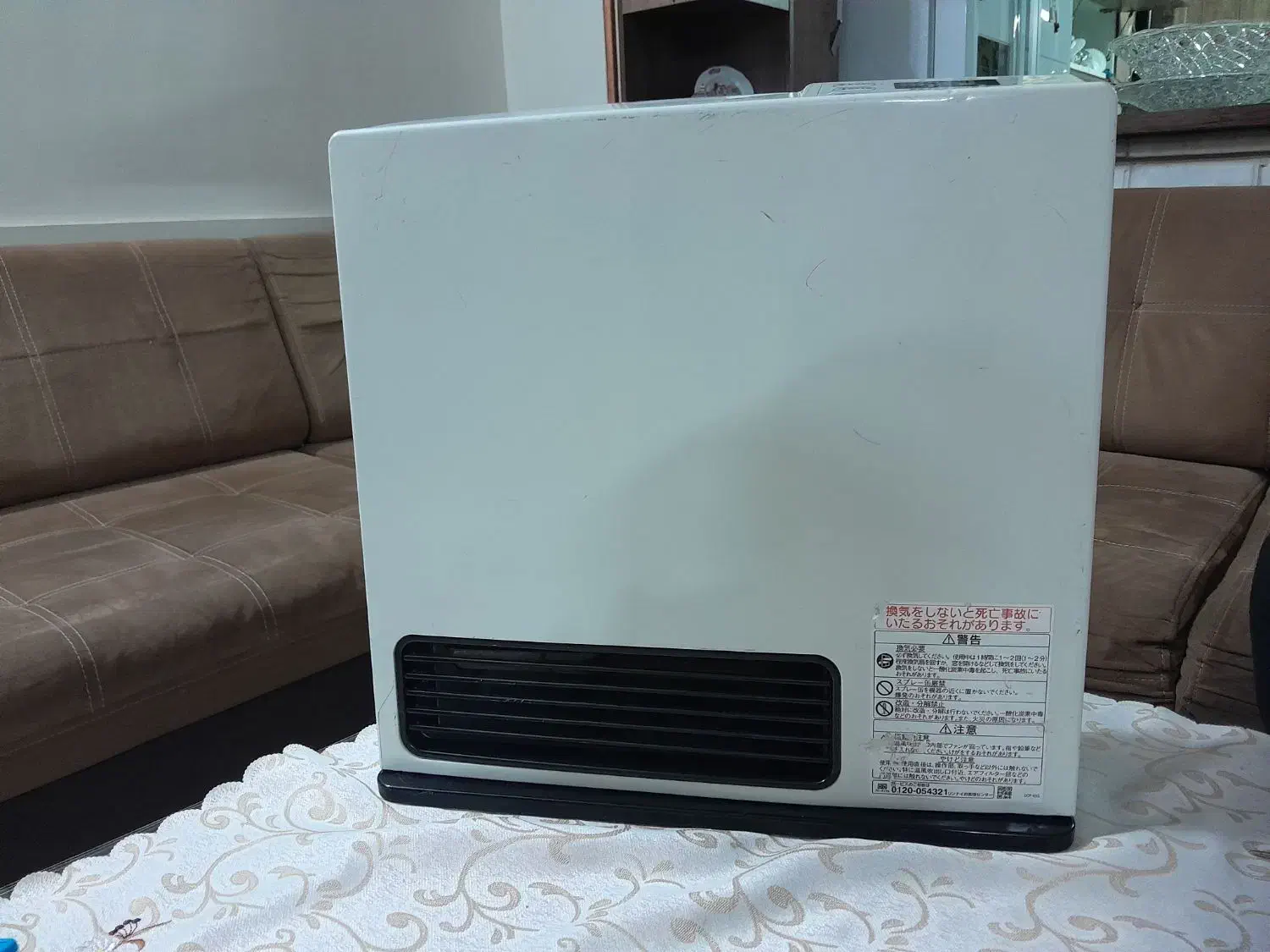 بخاری گازی و برقی ژاپنی در حد نو|بخاری، هیتر، شومینه|گلپایگان, |دیوار