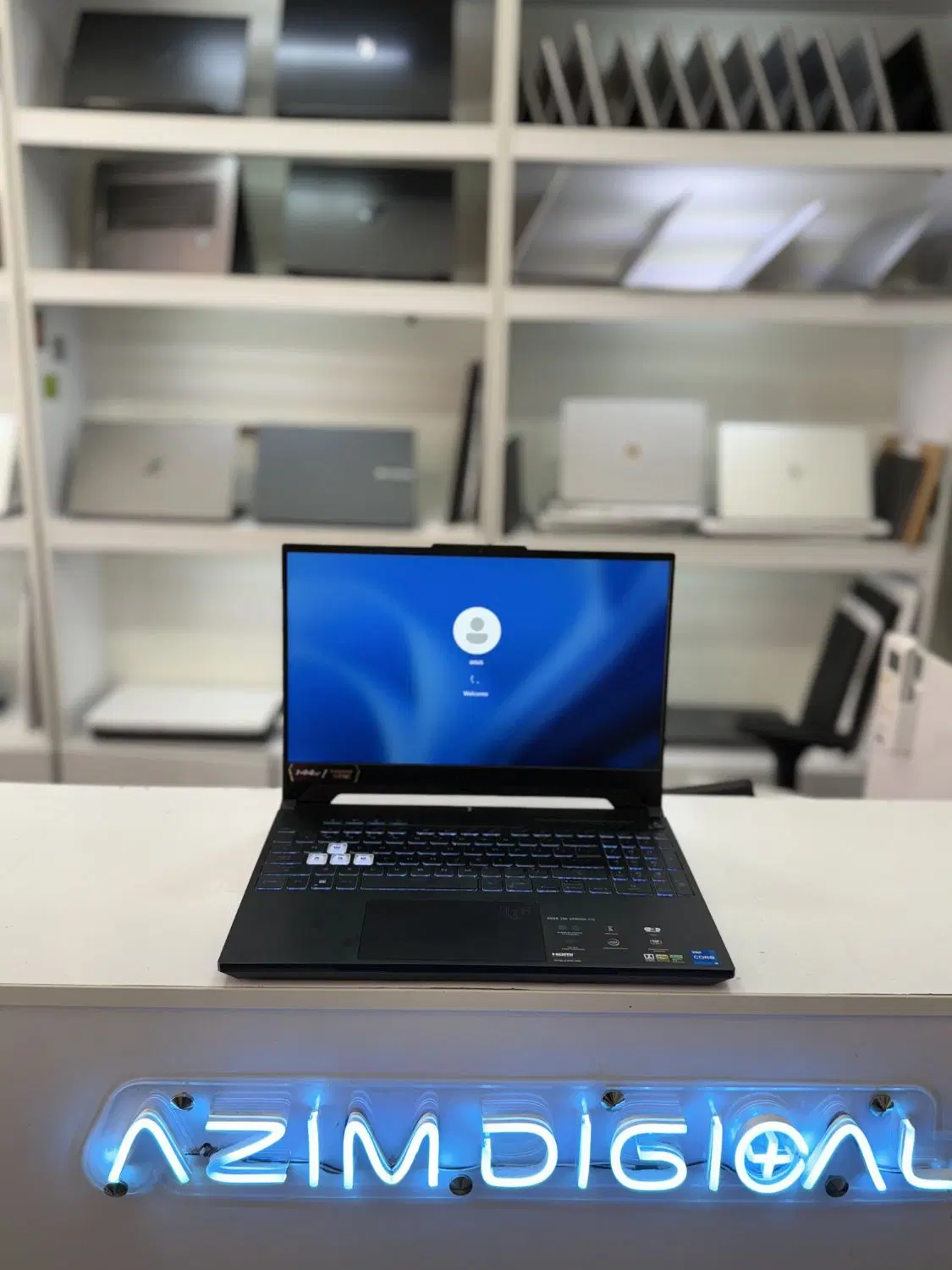Tuf asus i5 RTX 3050 نسل ۱۲ اوپن باکس|رایانه همراه|رشت, دیلمان|دیوار