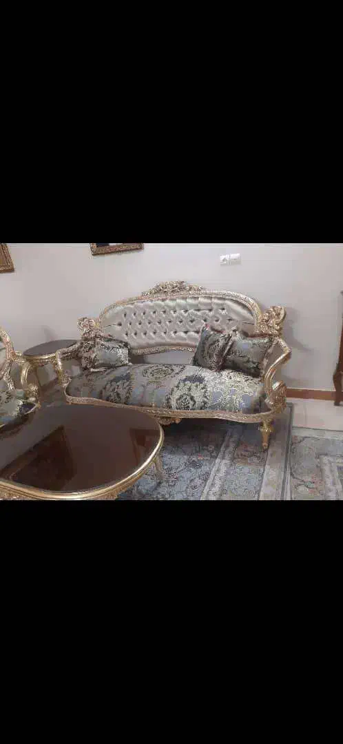 مبل هفت نفره چوب راش|مبلمان خانگی و میز عسلی|ورامین, ورامین|دیوار