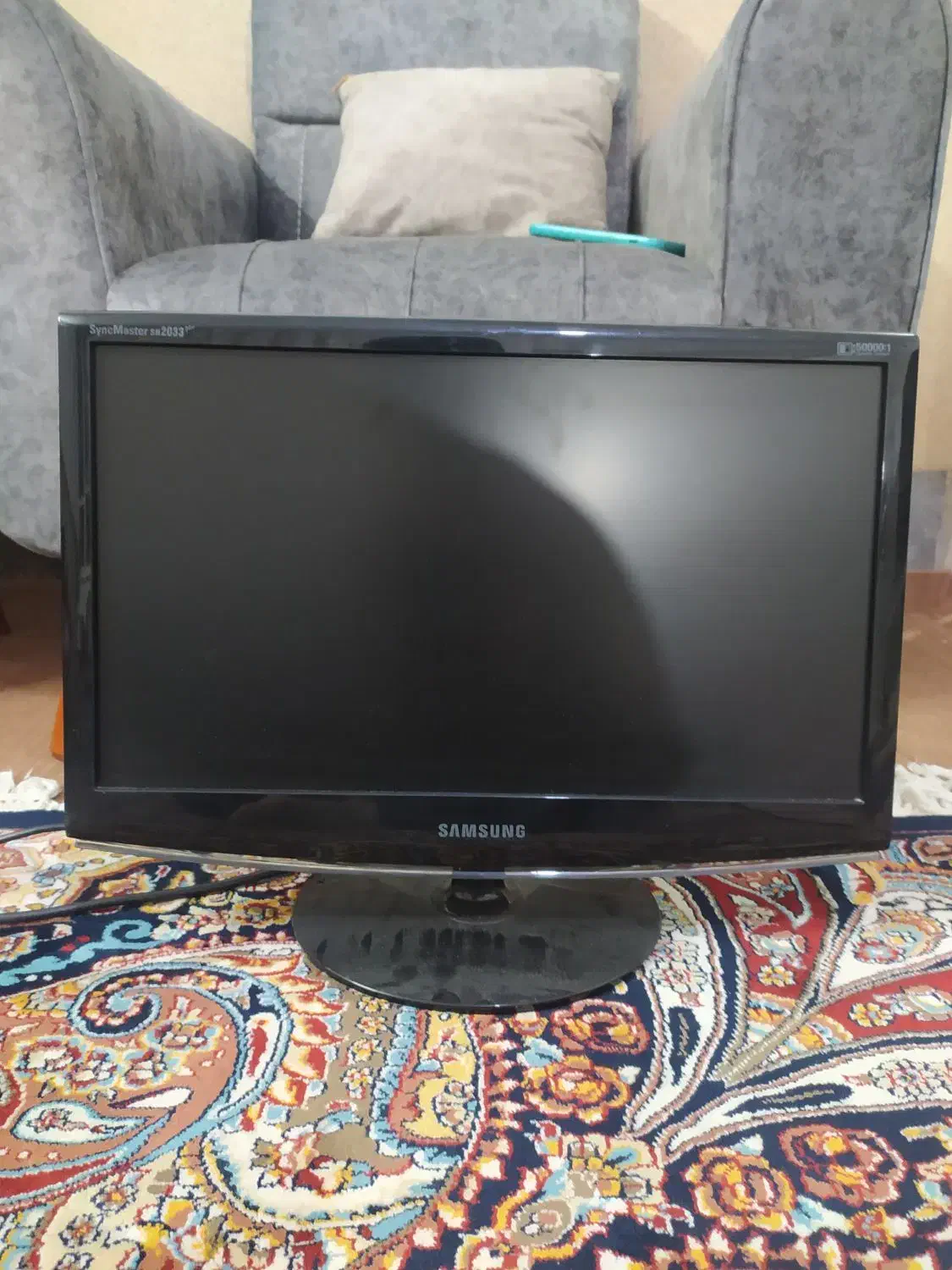 مانیتور سامسونگ ۲۰ اینچ|قطعات و لوازم جانبی رایانه|قم, شهرک فاطمیه|دیوار