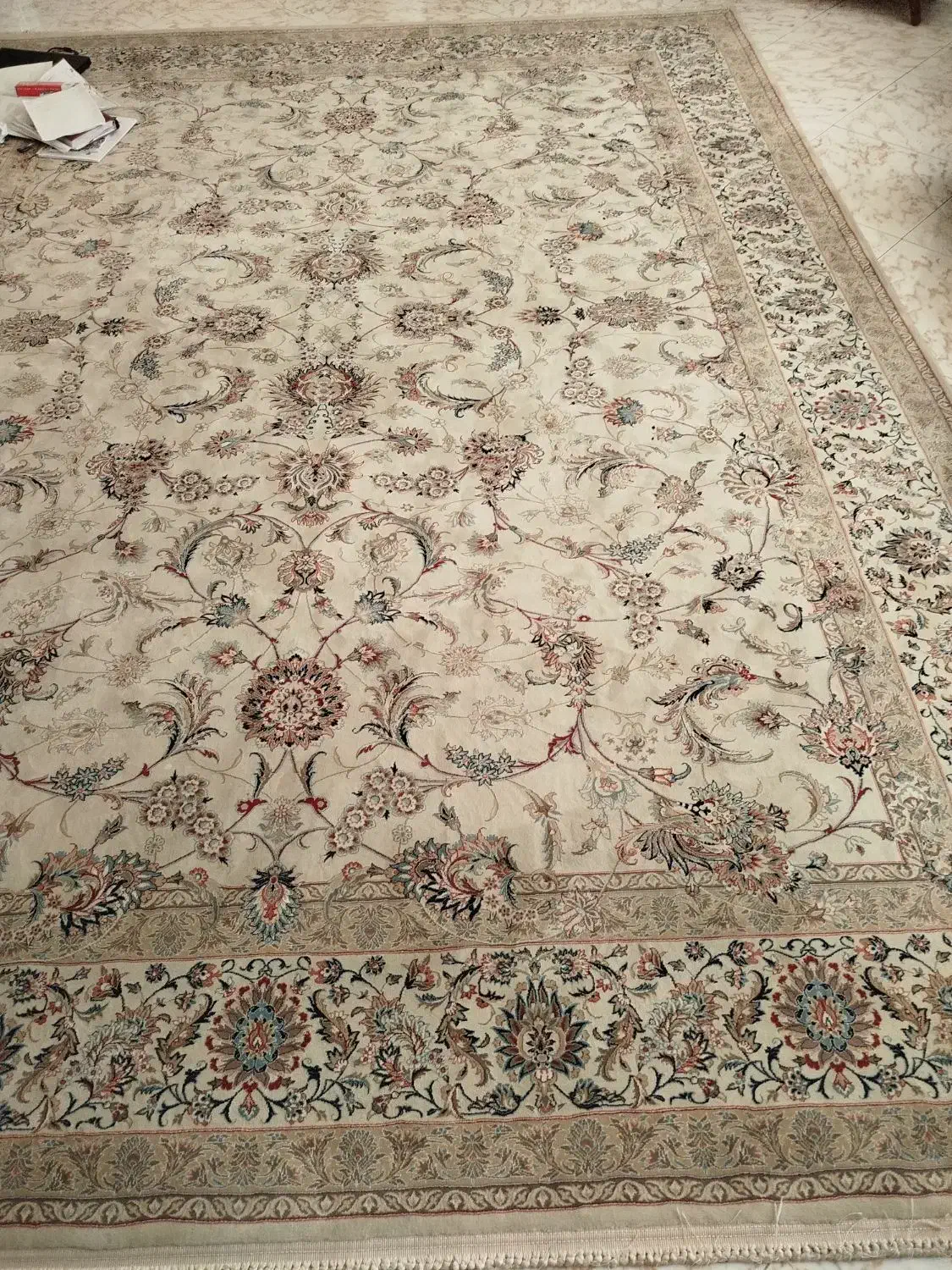 فرش افشان|فرش|اصفهان, بهارستان|دیوار