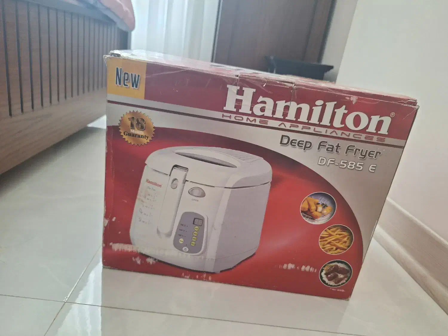 فروش یک دستگاه سرخ کن معمولی مارک هامیلتون اصل|اجاق گاز و لوازم برقی پخت‌وپز|تربت‌حیدریه, مظفریه|دیوار