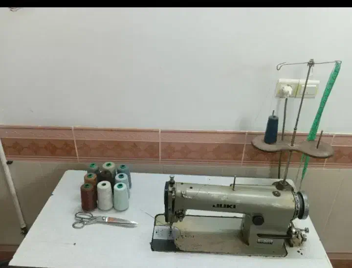 چرخ خیاطی راسته دوز جوکی ژاپنی|چرخ خیاطی و ریسندگی|میبد, |دیوار