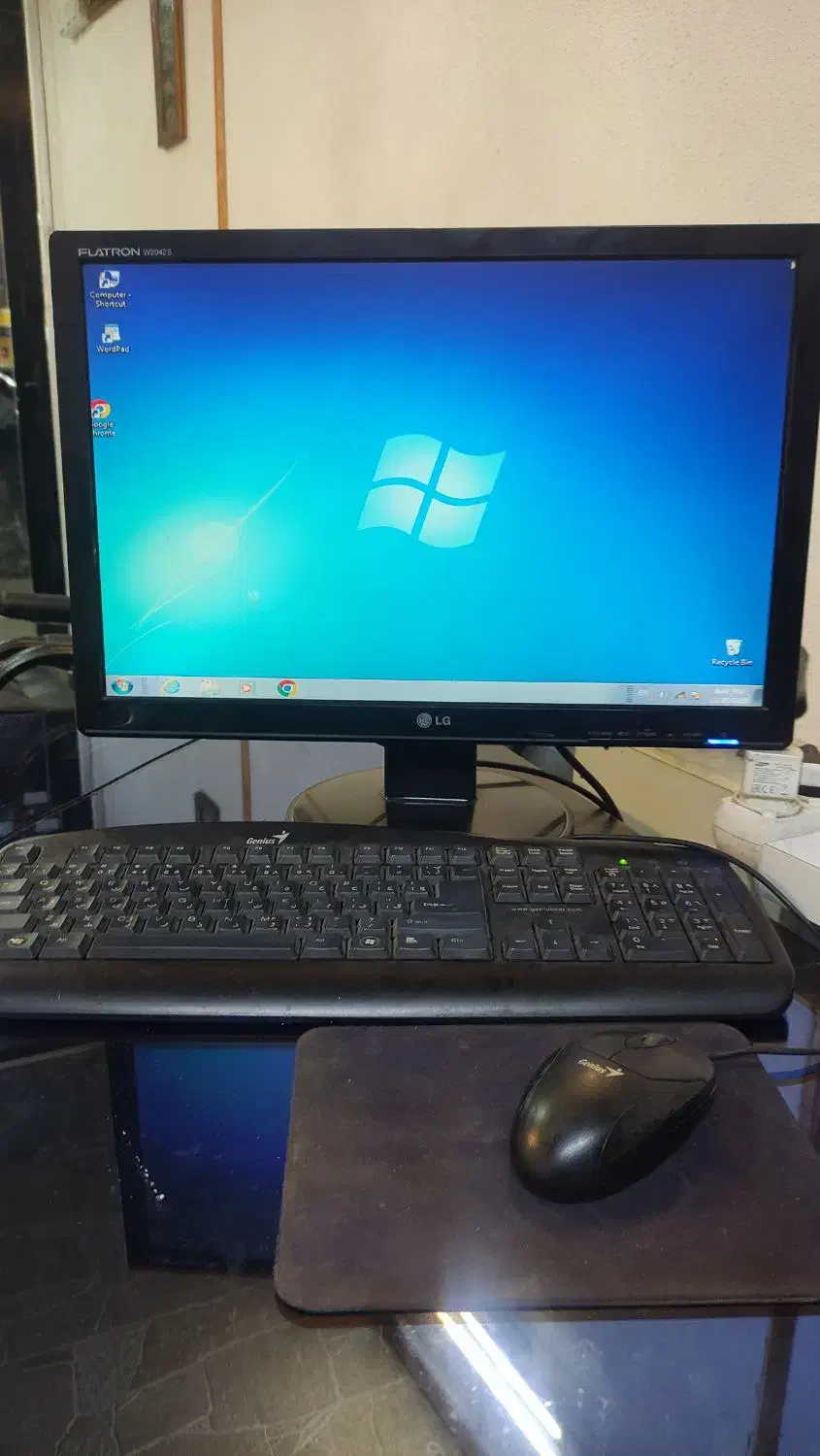 کامپیوتر رومیزی اقتصادی + مانیتور LG ال‌جی ۲۰ اینچ|رایانه رومیزی|لنگرود, |دیوار