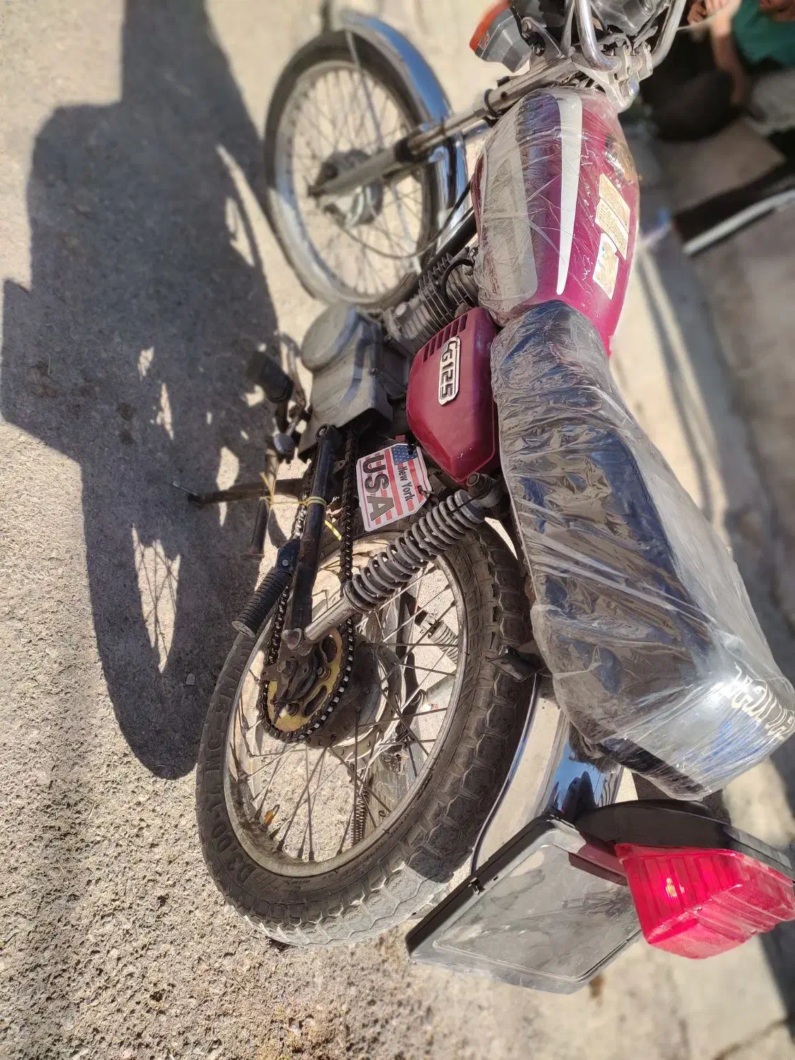 موتور مزایده تمیز|موتورسیکلت|نورآباد, |دیوار