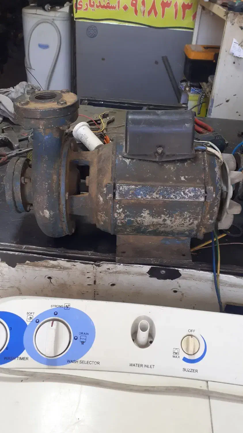 فروش دینام بالابر و لباسشویی|ماشین لباسشویی و خشککن لباس|اسدآباد, |دیوار