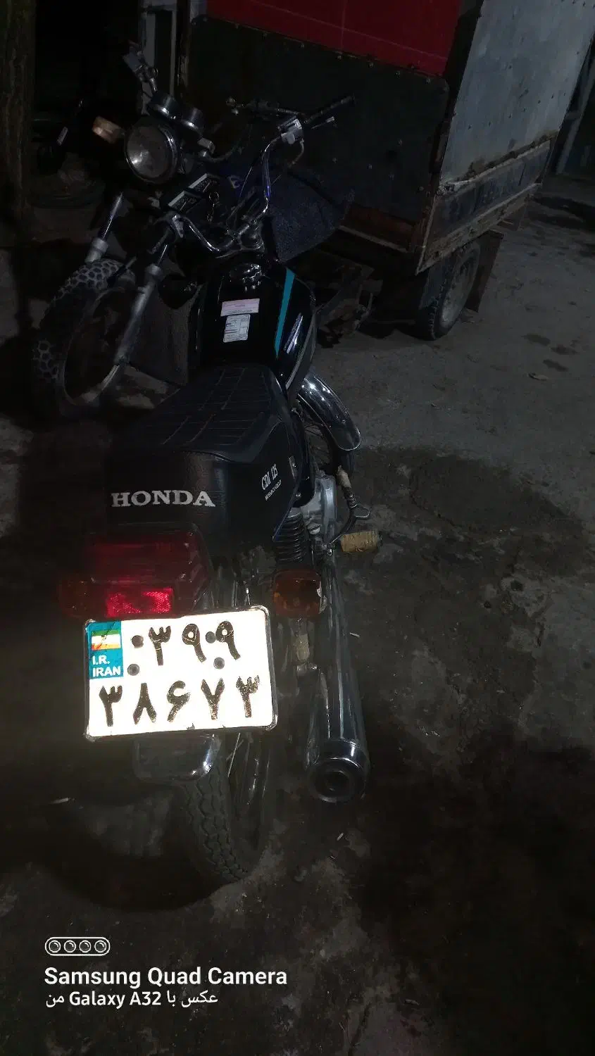 هوندا ۱۲۵ مدل ۸۹|موتورسیکلت|آذرشهر, |دیوار