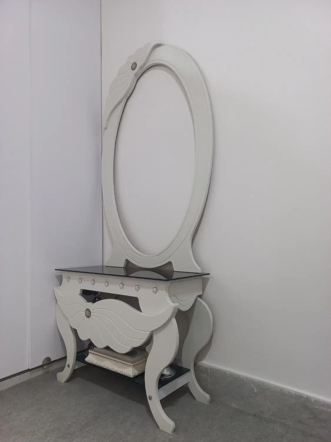 میزناهار خوری و اینه شمعدان|میز و صندلی غذاخوری|داران, |دیوار