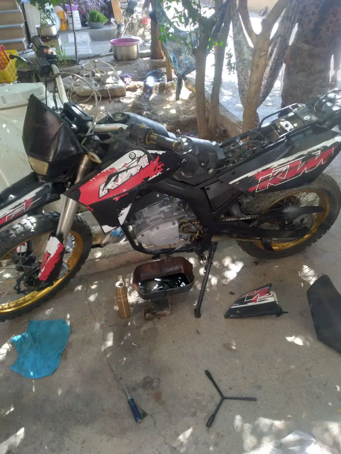 تریل کویر STR 200کویر|موتورسیکلت|خرمدشت, |دیوار