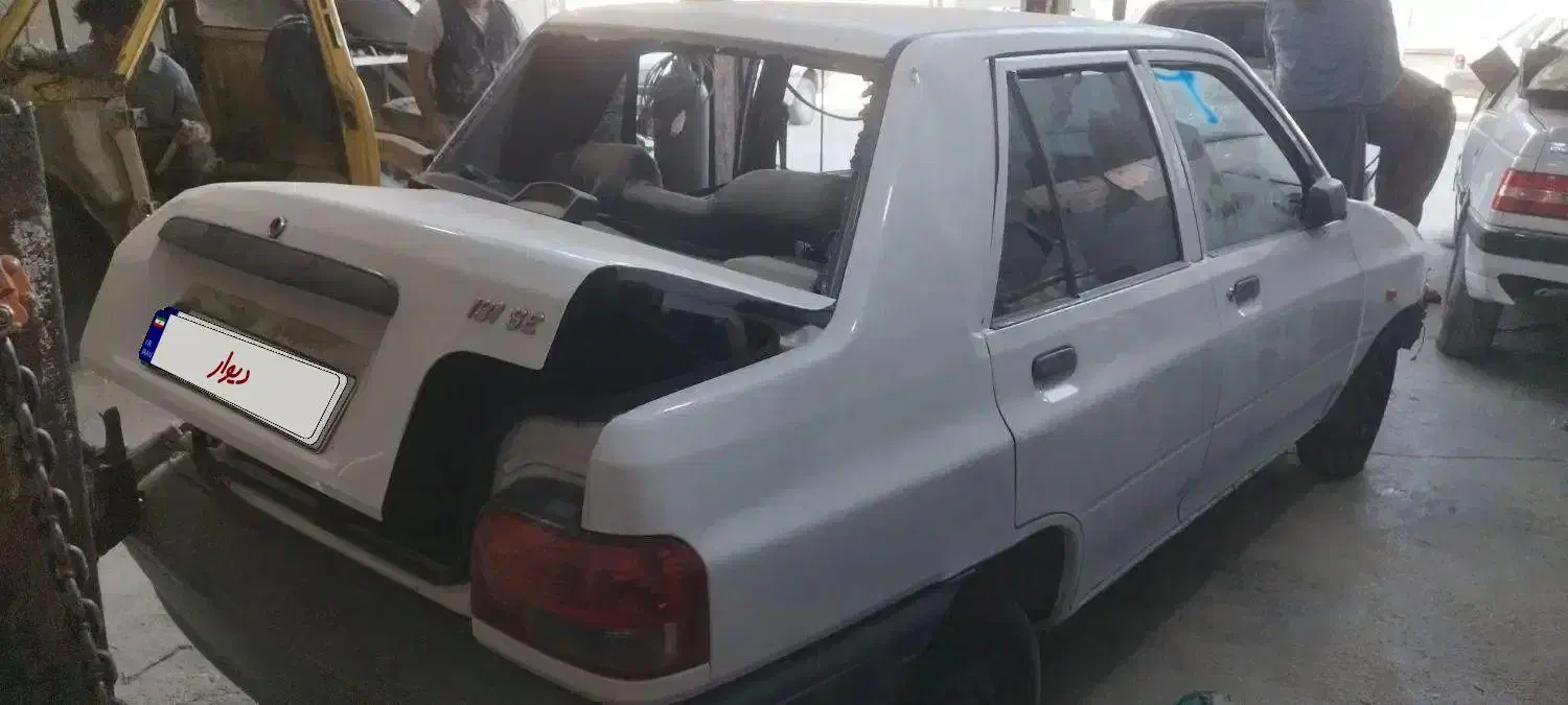 پراید تصادفی مدل 97|خودرو سواری و وانت|سرپل ذهاب, |دیوار