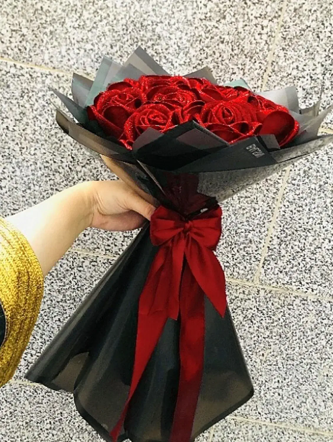 گل های روبانی خراب نشدنی برای کادو وخواستگاری و..|گل مصنوعی|رشت, توشیبا|دیوار