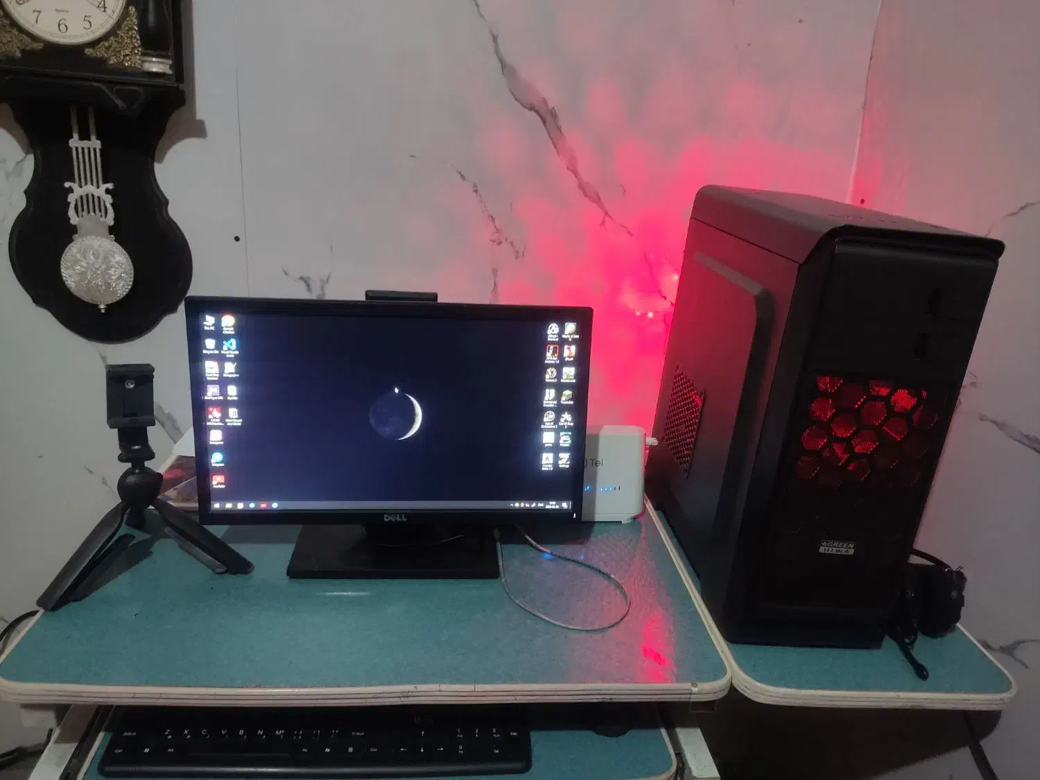 کیس گیمینگ|رایانه رومیزی|قرچک, پویینک|دیوار