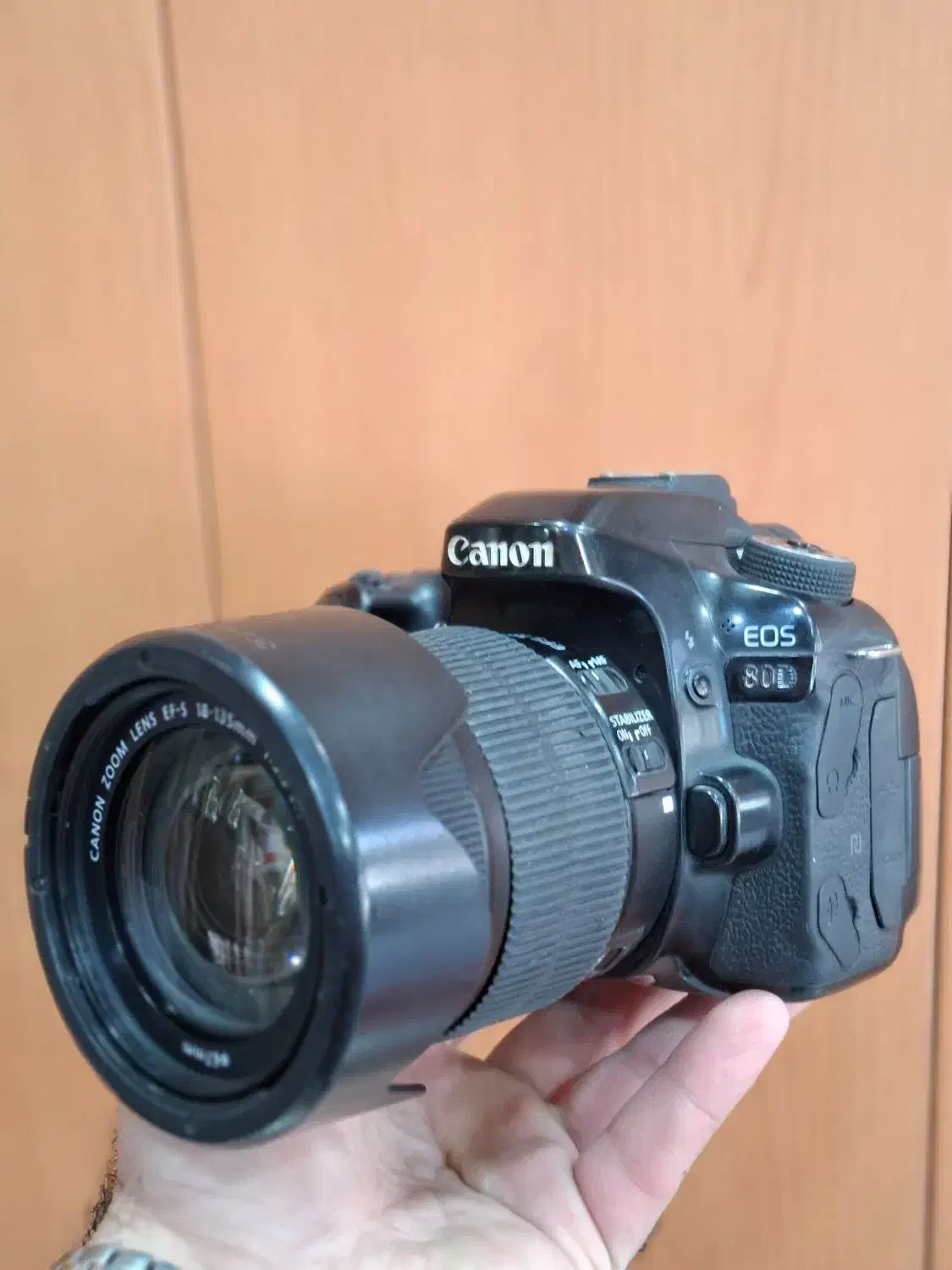 دوربین 80d به همراه لنز 18.135stm|دوربین عکاسی و فیلم‌برداری|گناباد, |دیوار