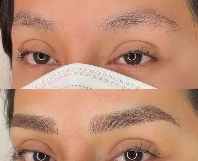 مدل میکروبلیدینگ خط چشم و شیدینگ لب|خدمات آرایشگری و زیبایی|رشت, معلم|دیوار