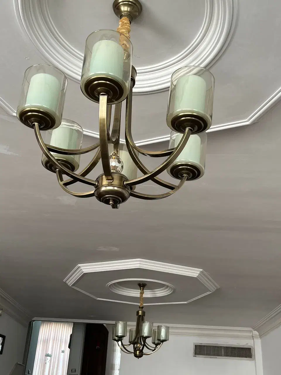 لوستر|لوستر و چراغ آویز|قم, باجک دو|دیوار