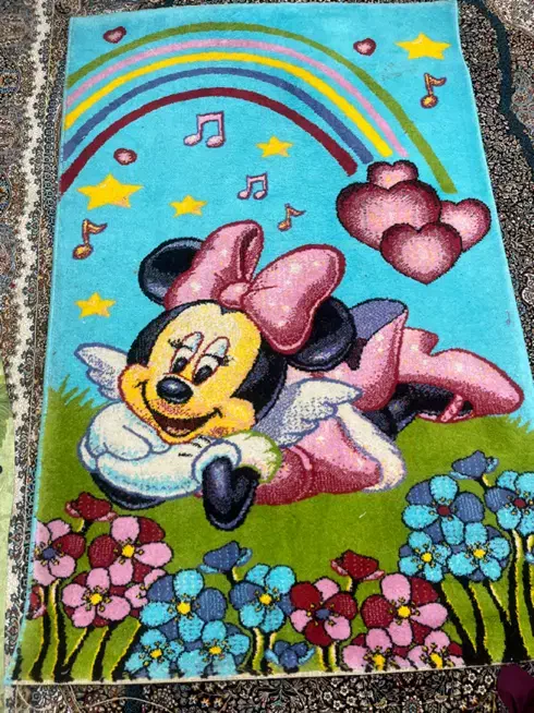 فرش کودک در حد نو|فرش|ارومیه, |دیوار