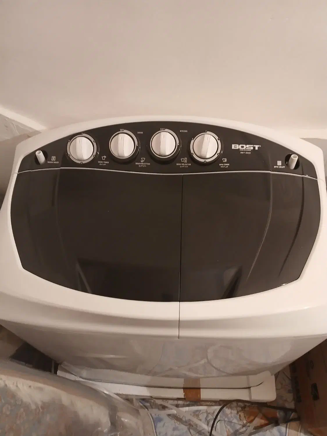 لباسشویی دوقلو بوست|ماشین لباسشویی و خشک‌کن لباس|تربت‌حیدریه, سرمحله|دیوار