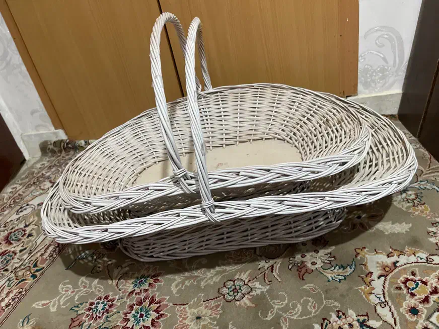 سبد حصیری|صنایع دستی و سایر لوازم تزئینی|مشهد, سرافرازان|دیوار