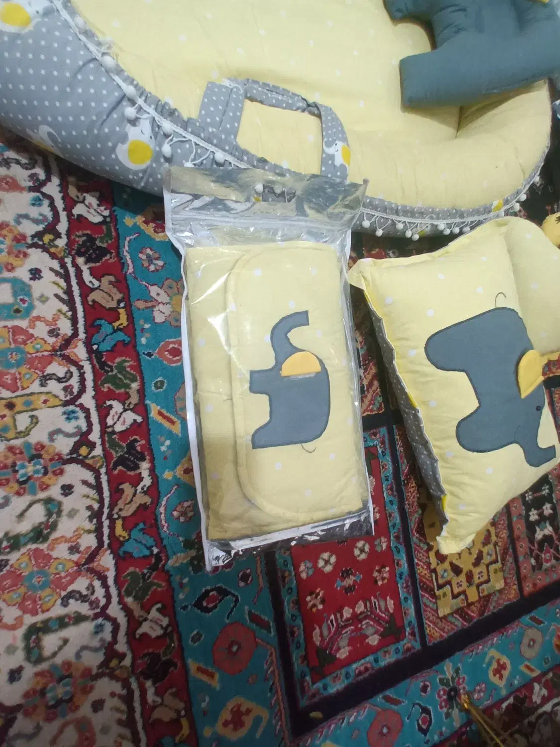 سرویس کامل خواب نوزاد باصندلی غذا|اسباب و اثاث بچه|پرند, فاز ۴|دیوار