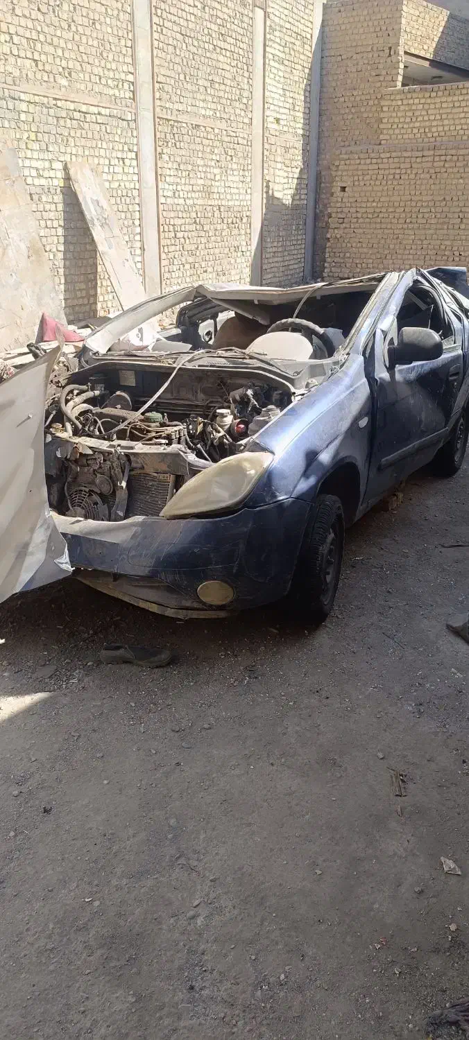 تیبا صندوقدار تصادفی|خودرو سواری و وانت|قم, علی آباد سعدگان|دیوار