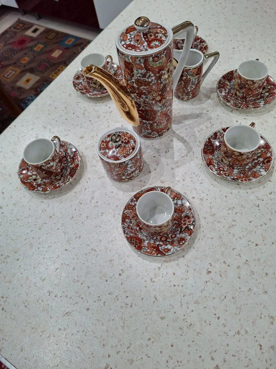 سرویس قهوه خوری خرگوش نشان کلکسیونی ژاپنی عتیقه|کلکسیون اشیاء عتیقه|تهران, فردوسی|دیوار