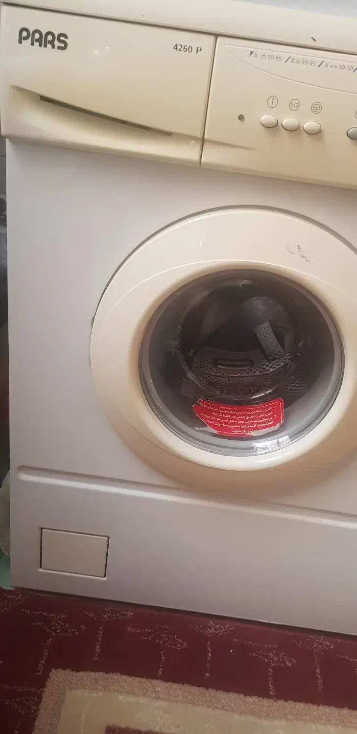 ماشین لباسشویی پارس ۵ کیلویی|ماشین لباسشویی و خشککن لباس|اهواز, ۳۰ متری|دیوار