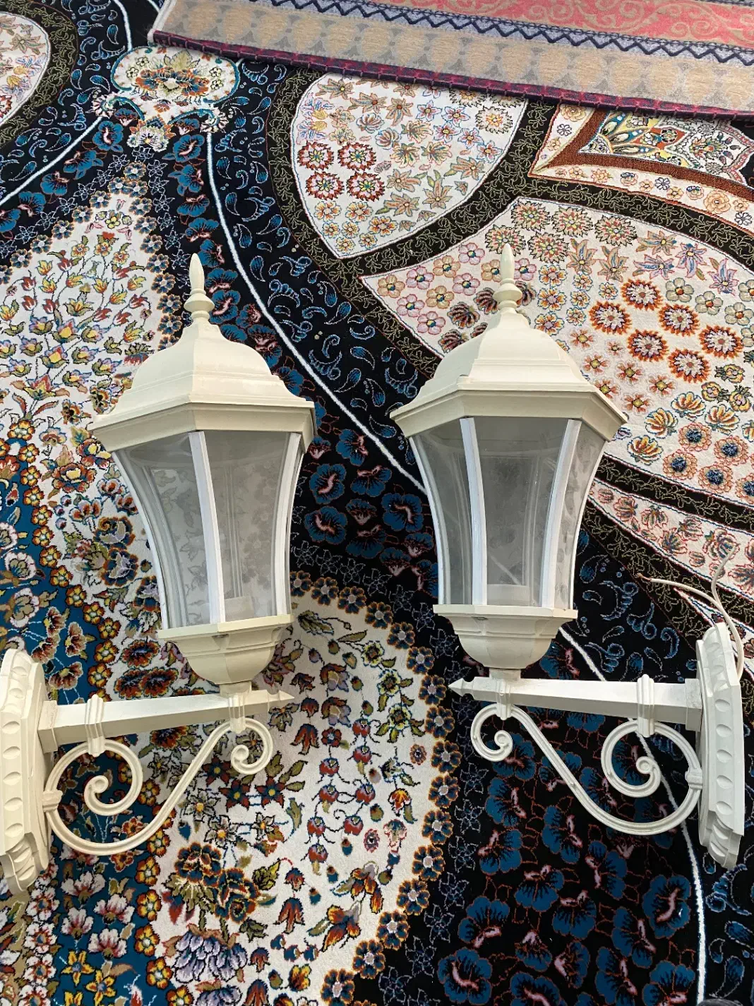 چراغ حیاط|لوستر و چراغ آویز|اراک, |دیوار