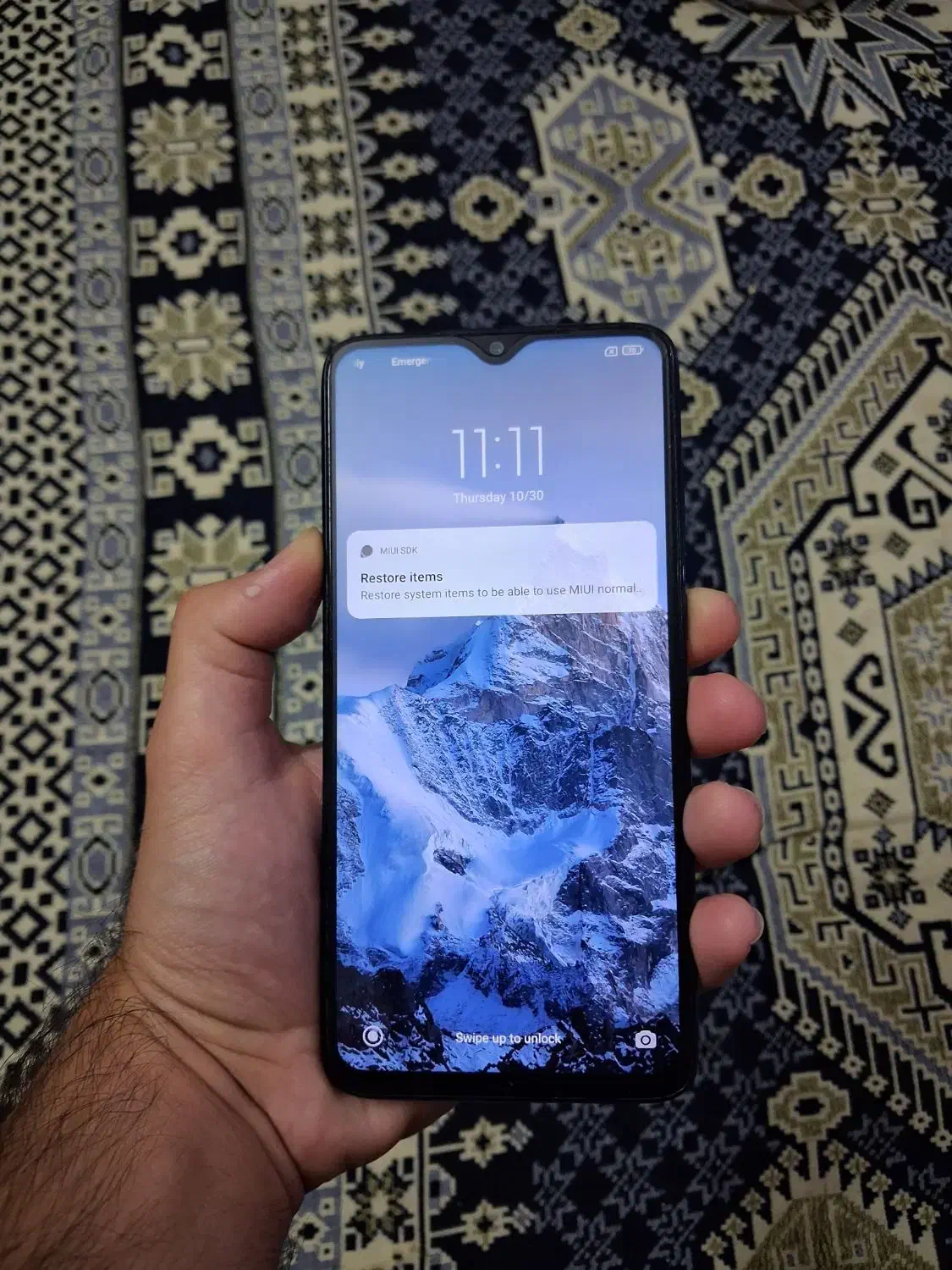 Redmi Note 8 Pro آبی / بسیار تمیز / بدون تعمیر|موبایل|کرج, حیدرآباد|دیوار