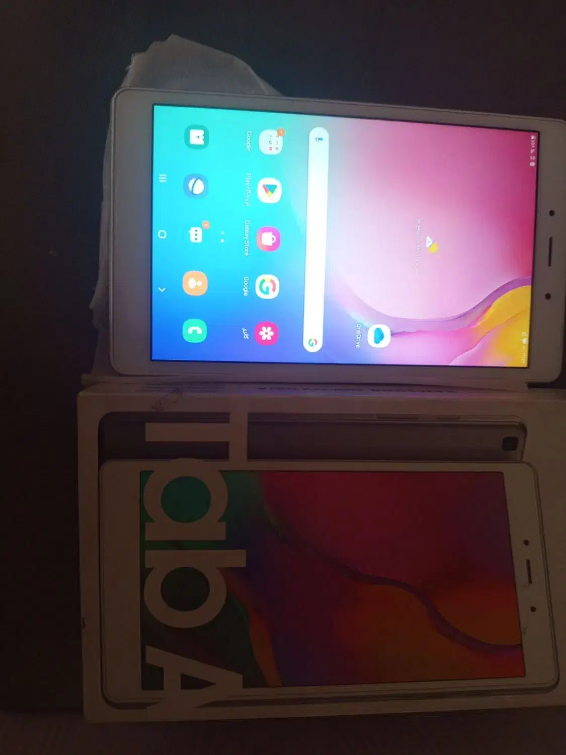 تبلت سامسونگt295 کاملا سالم بدون خط و خش|تبلت|اندیشه, اندیشه فاز ۴|دیوار