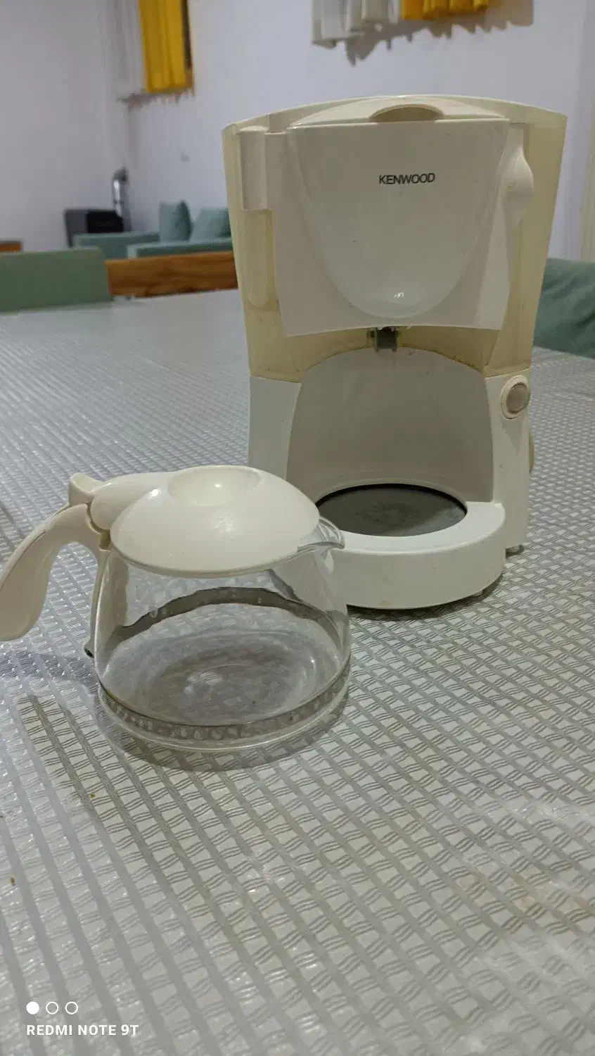 قهوه جوش کنوود اصل برقی|سماور، چای‌ساز، قهوه‌ساز|کاشان, شهرک ۲۲ بهمن|دیوار