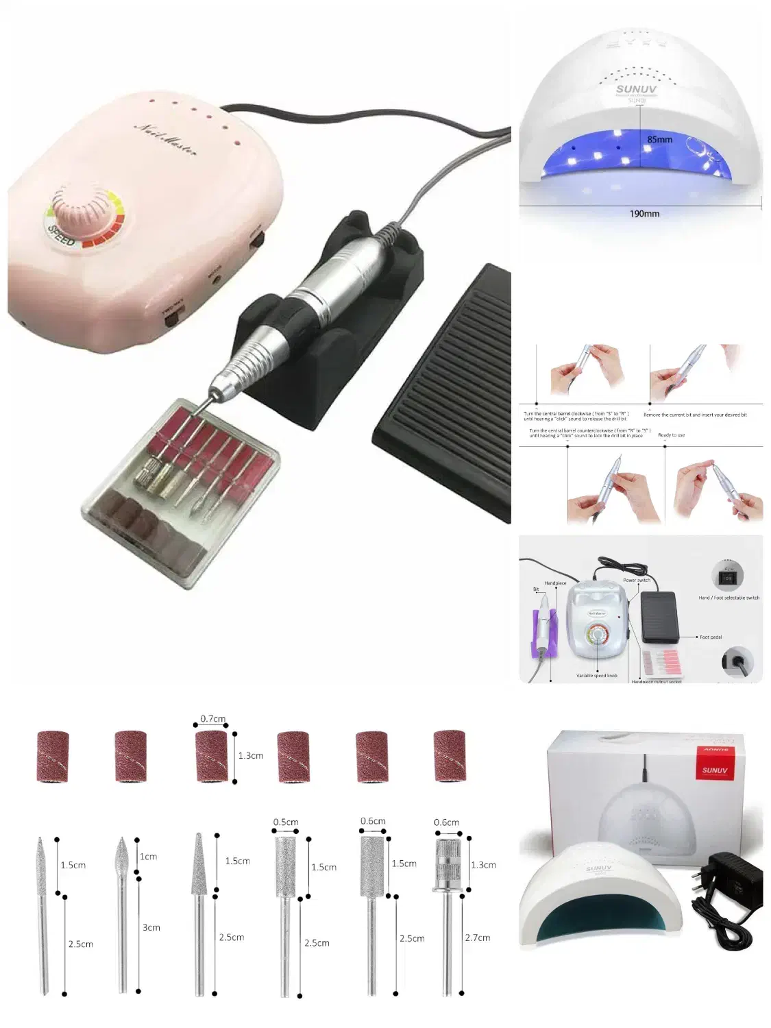 سوهان برقی و یو وی-ال ای دی|آرایشی، بهداشتی، درمانی|خرمآباد, |دیوار